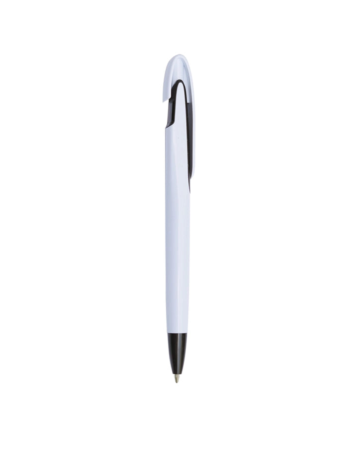 Black Promotional Plastic Pen – Customizable – 147×11mm