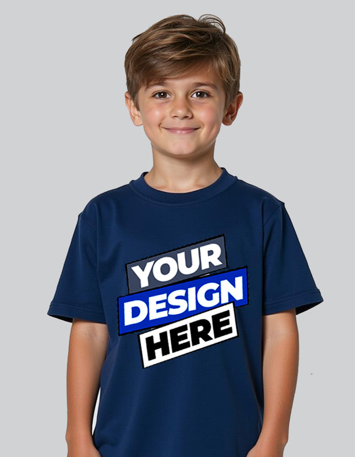 Kids Boys' Round-Neck T-Shirts - Magic Print | Custom Printing UAE
